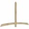 Ekena Millwork Bellingham Rough Sawn Timber Gable Bracket, Douglas Fir, 84"W x 49"H x 2"D x 4"F, 14/12 Pitch GBW084X49X0204BEL00RDF - alternate 3